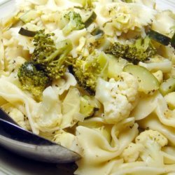 Lemon Basil Noodles and Veggies