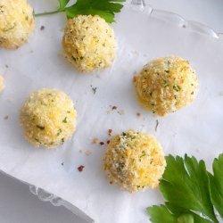 Crispy Parmesan Potato Puffs