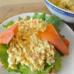 Egg Salad and Smoked Salmon Sandwiches