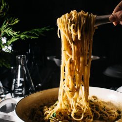 Scallop and Lemon Spaghetti