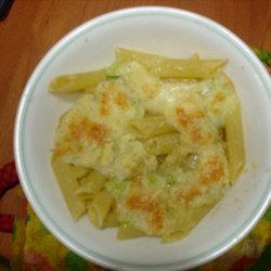 Baked Two-Cheese Penne (With Ingredients of Own Choice)