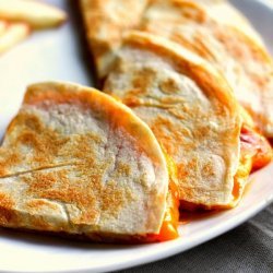 Cheddar-Apple Quesadilla