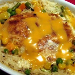 Cheesy Chicken & Rice Casserole