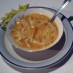Sweet and Sour Egg Drop Soup