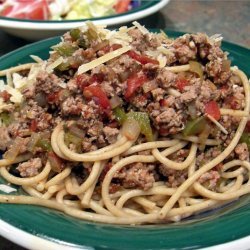 Spaghetti With Turkey Meat Sauce