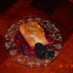 Blackberry Cobbler for 2