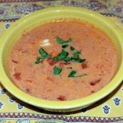 Creamy Tomato and Shrimp Chowder