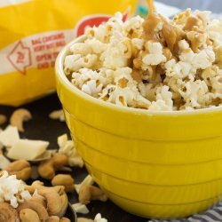 Caramel Peanut Popcorn