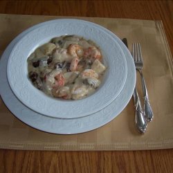 Seafood and Portabella Mushrooms