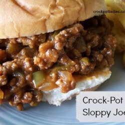 Crock Pot Sloppy Joes