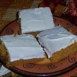 Sarah's Pumpkin Bars