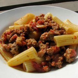 Rigatoni Alla Burrina