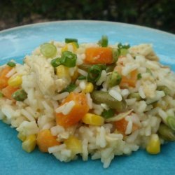 1-2-3 Chicken Vegetable Rice