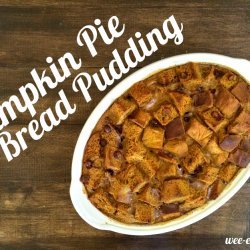 Pumpkin Bread Pudding