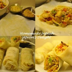 Homemade Popiah - Spring Roll