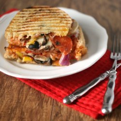 Grilled Pizza Sandwiches