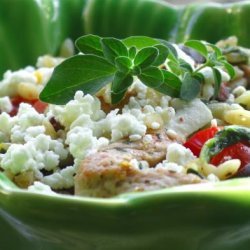 Mediterranean Pork With Orzo