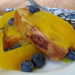 Fried Pound Cake With Orange Syrup