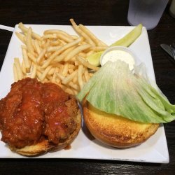 Fried Buffalo Chicken Sandwiches