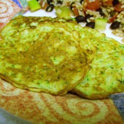 Zucchini Asiago Pancakes