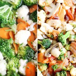 Rainbow Vegetable Stir Fry