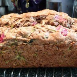 Zucchini Cranberrry Bread