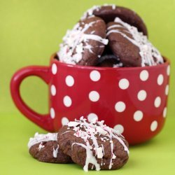 Chocolate Candy Cane Cookies