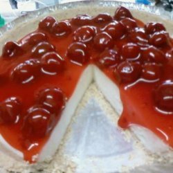 Easy No Bake Cherry Cheesecake