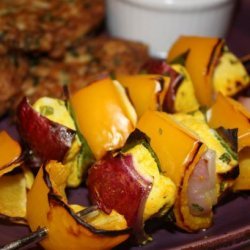 Marinated Chicken Brochettes