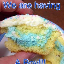 Best Gender Reveal Cupcakes Ever!