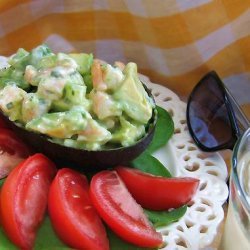 Crab-Stuffed Avocado Half-Shells