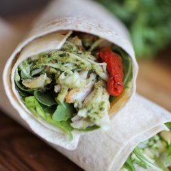 Chicken Pesto Wraps