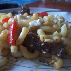 Thai-Inspired Steak and Pasta  Salad