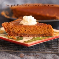 Ww Pumpkin Pie With Graham Cracker Crust