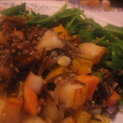 Wild Rice-Sweet Potato Salad With Pears