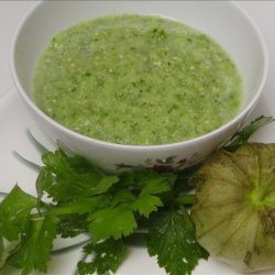 Super Bowl Tomatillo Salsa Verde