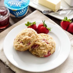 Strawberry Yogurt Scones