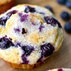 The Best Blueberry Muffins