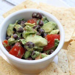 Black Bean Guacamole