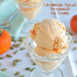 Persimmon Ice Cream