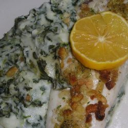 Fish and Chip Bake With Spinach and Sour Cream