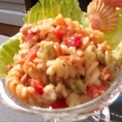 Salmon Fusilli Salad