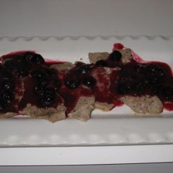 Veal Medallions with Blueberry-Citrus Sauce