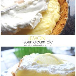 Sour Cream Lemon Pie