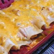 Awesome Easy Cheese and Chicken Enchiladas