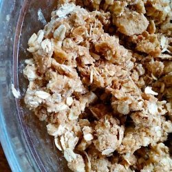 Spiced Three Sugar Apple Crumble