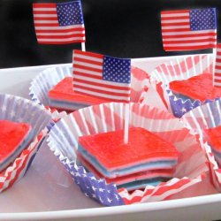 Red, White, and Blue Jello