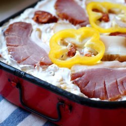 Sauerkraut-Cabbage Casserole