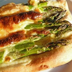 Asparagus Pizza