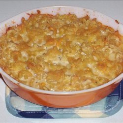 Kree's Baked Macaroni and Soy Cheese